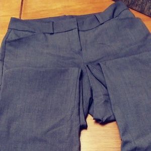 Grey / Gray Slacks, straight leg modern fit, sz 4P